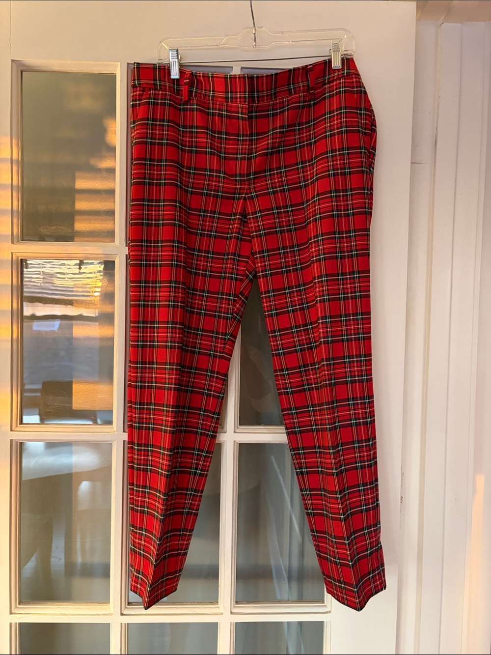 Talbots Red Plaid Women’s Pants